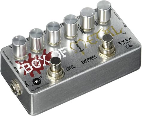 zvex effects vexter box of metal|ZVex Effects Vexter Box of Metal Distortion Guitar Effects Pedal.